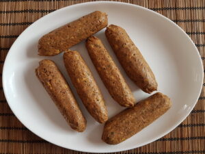 Vegan sausage