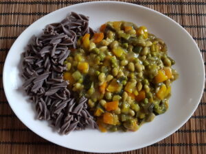 Read more about the article Vegetables with buckwheat noodles – good