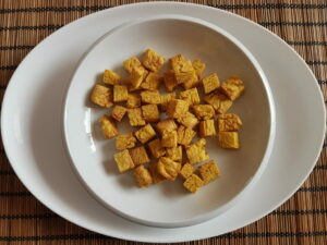 Read more about the article Chickpea tofu homemade – crispy