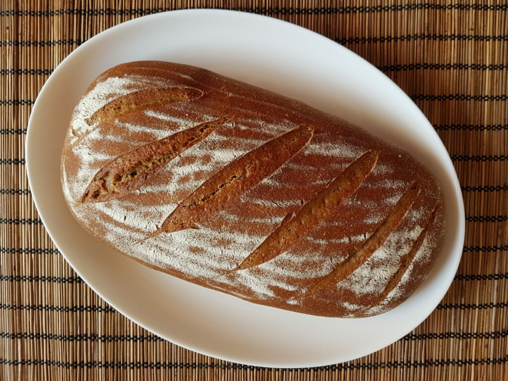 Read more about the article Dinkelvollkornbrot mit Sauerteig – Nummer 1