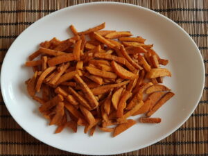 Read more about the article Sweet potato fries and cinnamon – fantastic